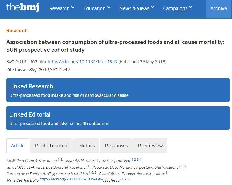 BMJ | 重大发现！常吃薯片汉堡巧克力等食品，平均死亡年龄仅仅为58岁，死亡风险剧增-第1张图片-爱来健康