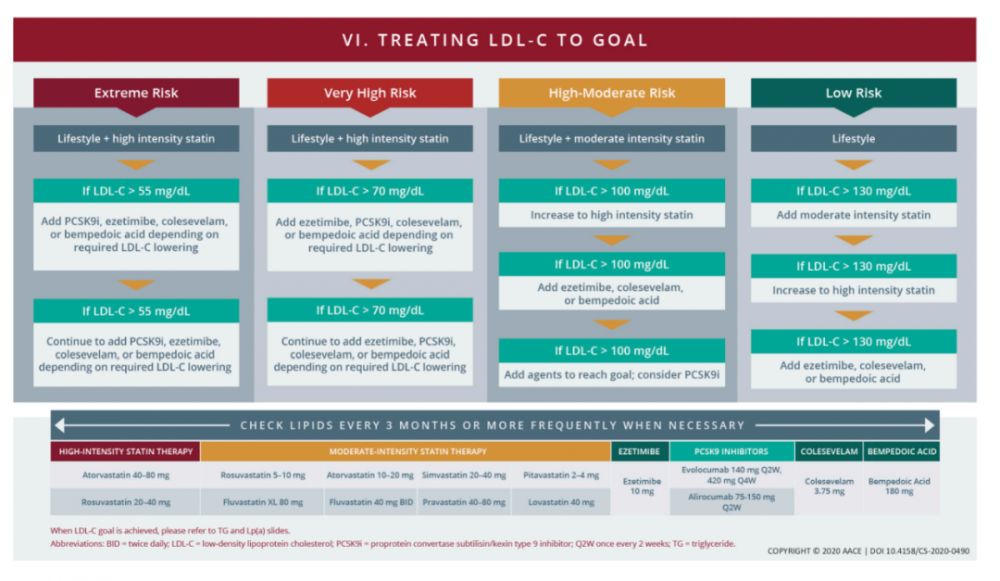 【速递】【速递】AACE/ACE颁布降脂治疗预防心血管病流程图-第3张图片-爱来健康